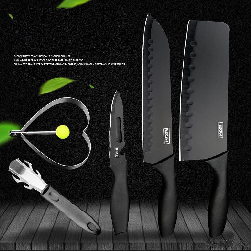 Household Kitchen Five-piece Knife Set Slice