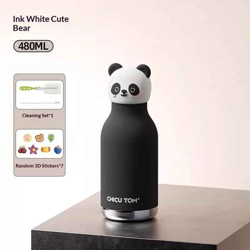 Panda kids water bottle