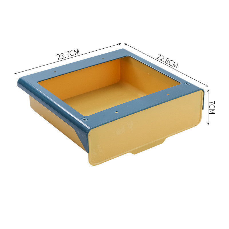 No-punch Spice Jar Hanging Storage Drawer