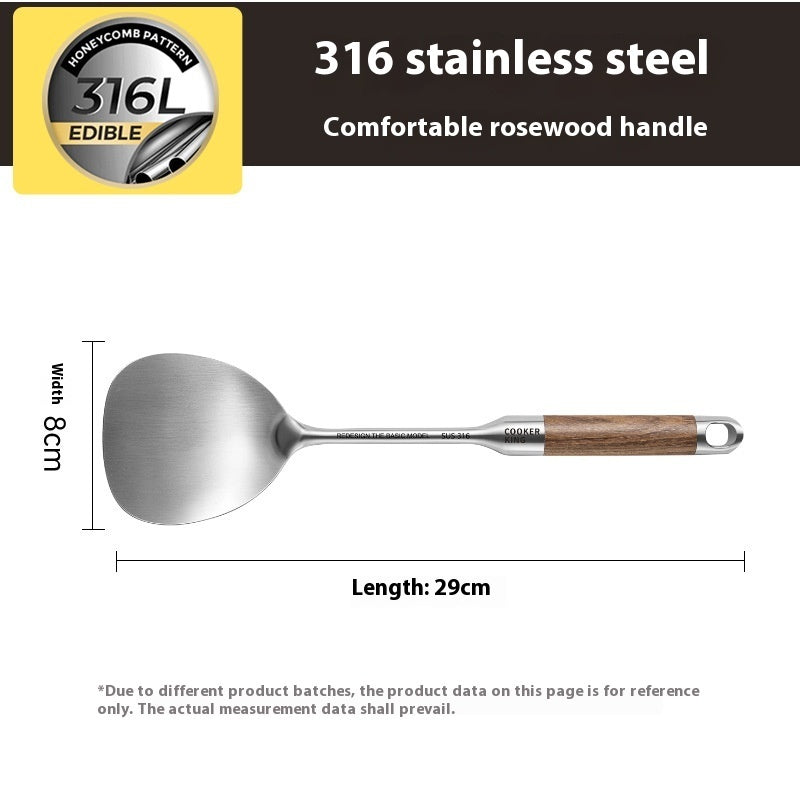 316 Stainless Steel Household Large Cooking Spoon